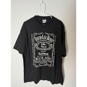 2005 David Lee Roth (Jack Daniels) Shirt Size XL Authentic Concert T *Rare*